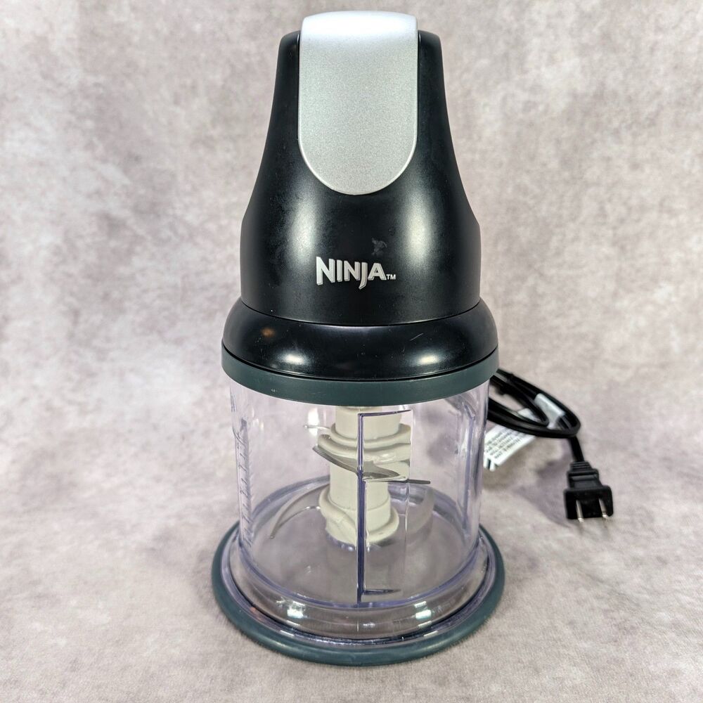 Ninja Express Chop Food Processor Power Pod Motor Bowl Blade Splash Guard System